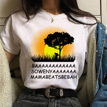 Load image into Gallery viewer, The Lion King Hakuna Matata t shirt harajuku women ulzzang tshirt 90s Summer print top tee t-shirt funny Casual female Homme