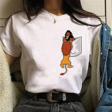 Load image into Gallery viewer, The Lion King Hakuna Matata t shirt harajuku women ulzzang tshirt 90s Summer print top tee t-shirt funny Casual female Homme