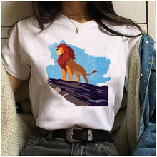 Load image into Gallery viewer, The Lion King Hakuna Matata t shirt harajuku women ulzzang tshirt 90s Summer print top tee t-shirt funny Casual female Homme