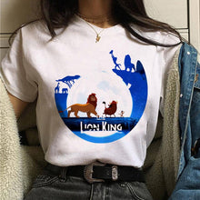 Load image into Gallery viewer, The Lion King Hakuna Matata t shirt harajuku women ulzzang tshirt 90s Summer print top tee t-shirt funny Casual female Homme
