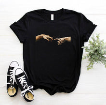 Load image into Gallery viewer, 2019 Tees Women T Shirt Print Letter T-shirt Casual White Black Pink Short Sleeve Cotton Tops Summer Brand clothing