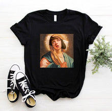 Load image into Gallery viewer, 2019 Tees Women T Shirt Print Letter T-shirt Casual White Black Pink Short Sleeve Cotton Tops Summer Brand clothing