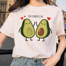 Load image into Gallery viewer, Fashion avocado tshirt women clothes new harajuku grunge femme tee shirt kawaii 90s Graphic t shirt funny vegan female t-shirt