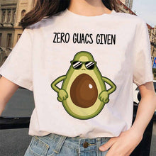 Load image into Gallery viewer, Fashion avocado tshirt women clothes new harajuku grunge femme tee shirt kawaii 90s Graphic t shirt funny vegan female t-shirt
